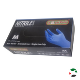 1000 BLUE Nitrile Exam Disposable Gloves, Powder Free  1X10PC Per Carton - RoyalPack